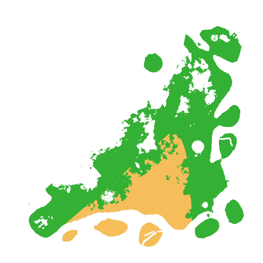 Biome Rust Map: Procedural Map, Size: 3850, Seed: 4015267