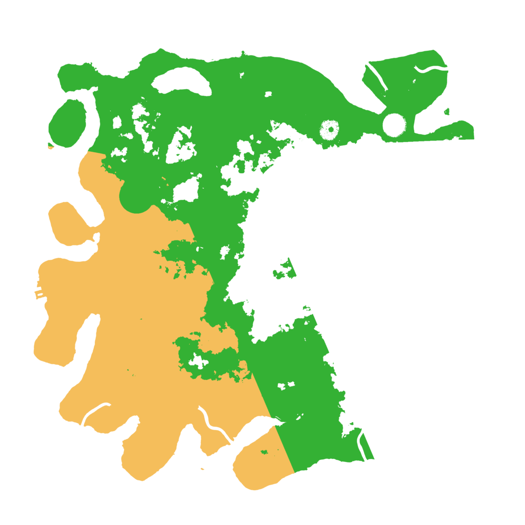 Biome Rust Map: Procedural Map, Size: 4000, Seed: 15816778