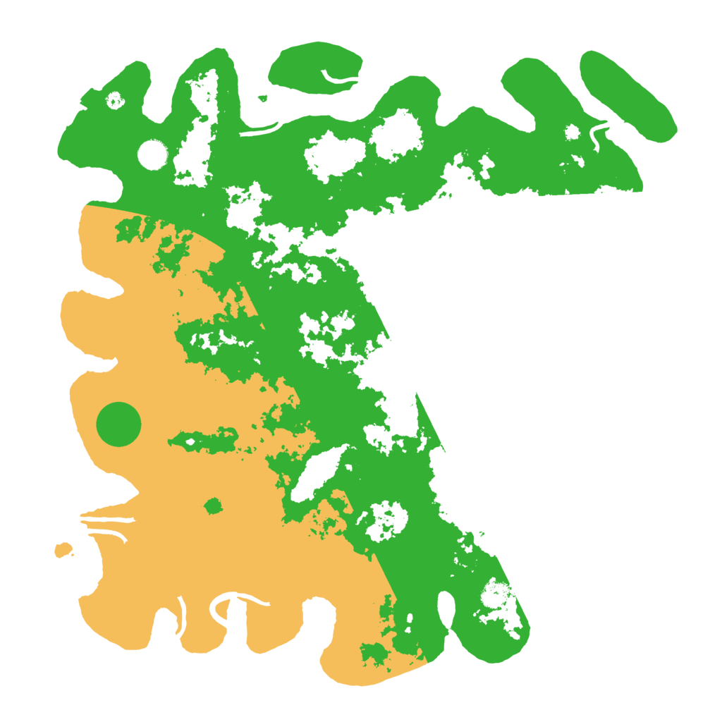 Biome Rust Map: Procedural Map, Size: 4250, Seed: 4605