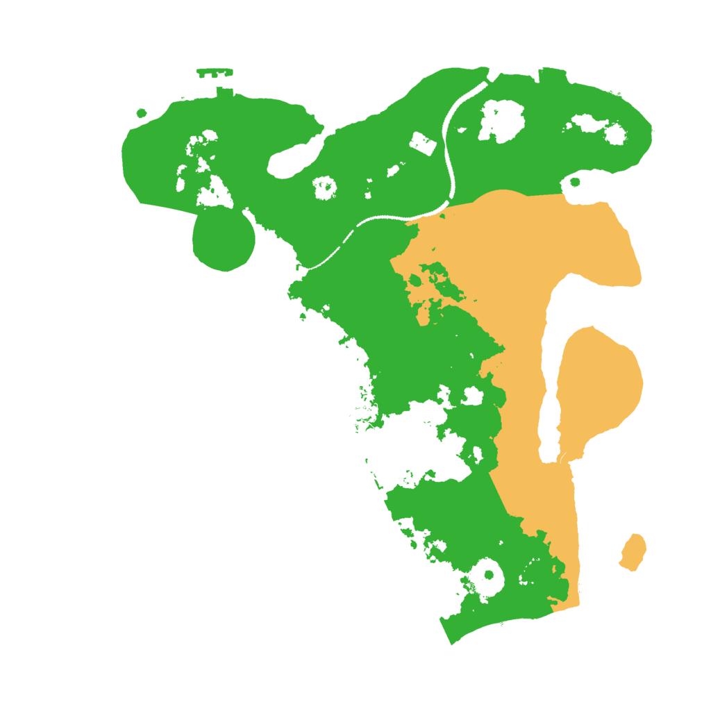 Biome Rust Map: Procedural Map, Size: 3000, Seed: 2109006246