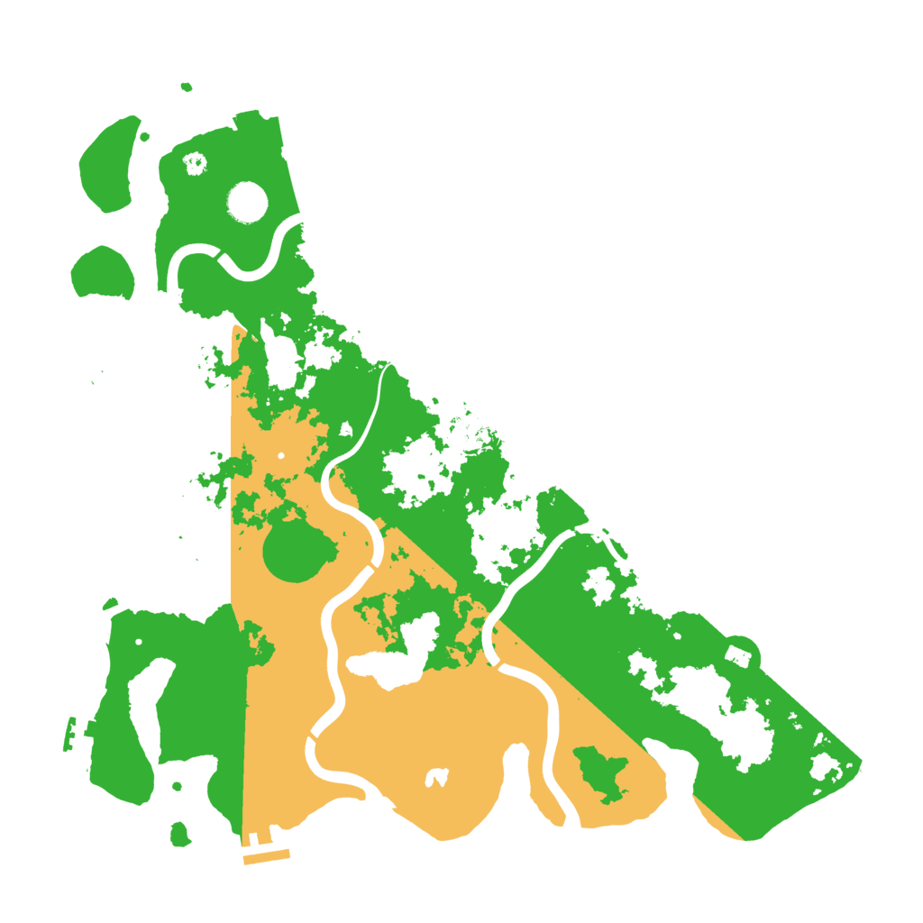 Biome Rust Map: Procedural Map, Size: 4000, Seed: 23757