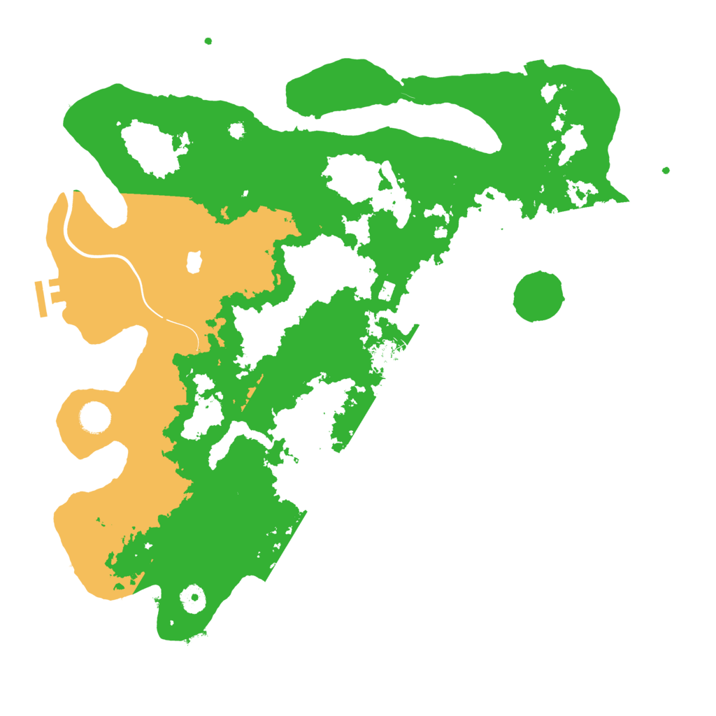 Biome Rust Map: Procedural Map, Size: 4000, Seed: 103419504
