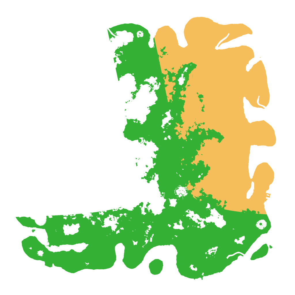 Biome Rust Map: Procedural Map, Size: 4500, Seed: 4049