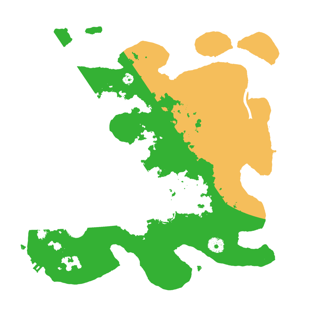 Biome Rust Map: Procedural Map, Size: 3000, Seed: 1397154883