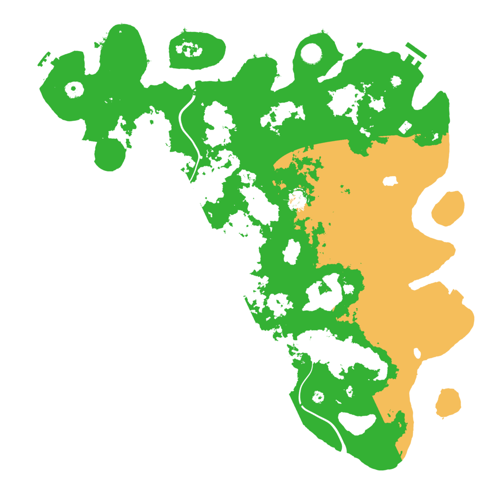 Biome Rust Map: Procedural Map, Size: 4250, Seed: 741315