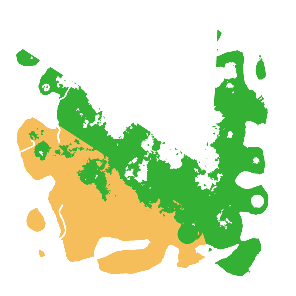 Biome Rust Map: Procedural Map, Size: 4000, Seed: 12528