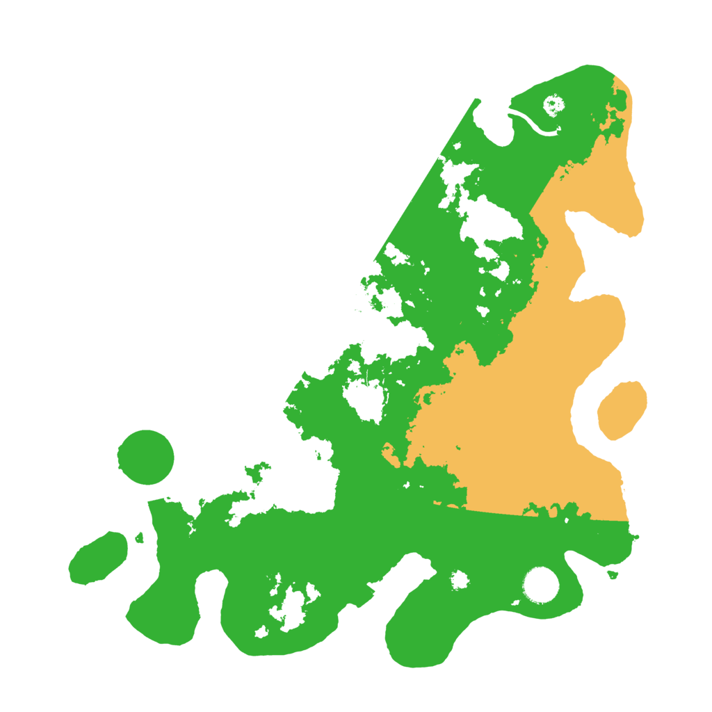 Biome Rust Map: Procedural Map, Size: 3500, Seed: 2637768