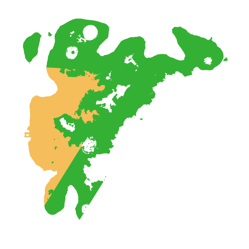 Biome Rust Map: Procedural Map, Size: 3000, Seed: 1294641140