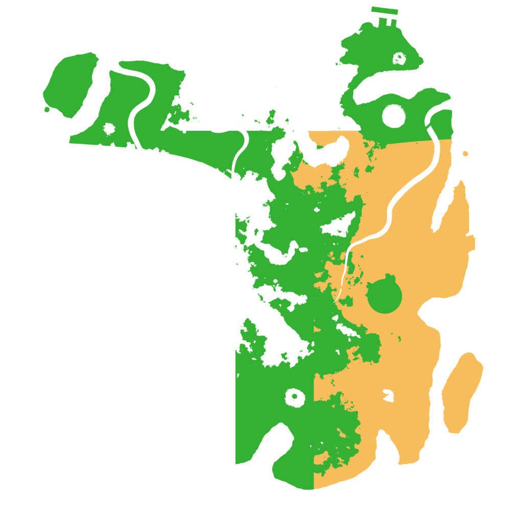 Biome Rust Map: Procedural Map, Size: 4000, Seed: 108134979