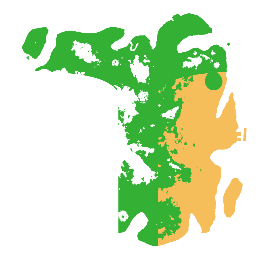 Biome Rust Map: Procedural Map, Size: 4000, Seed: 108134979