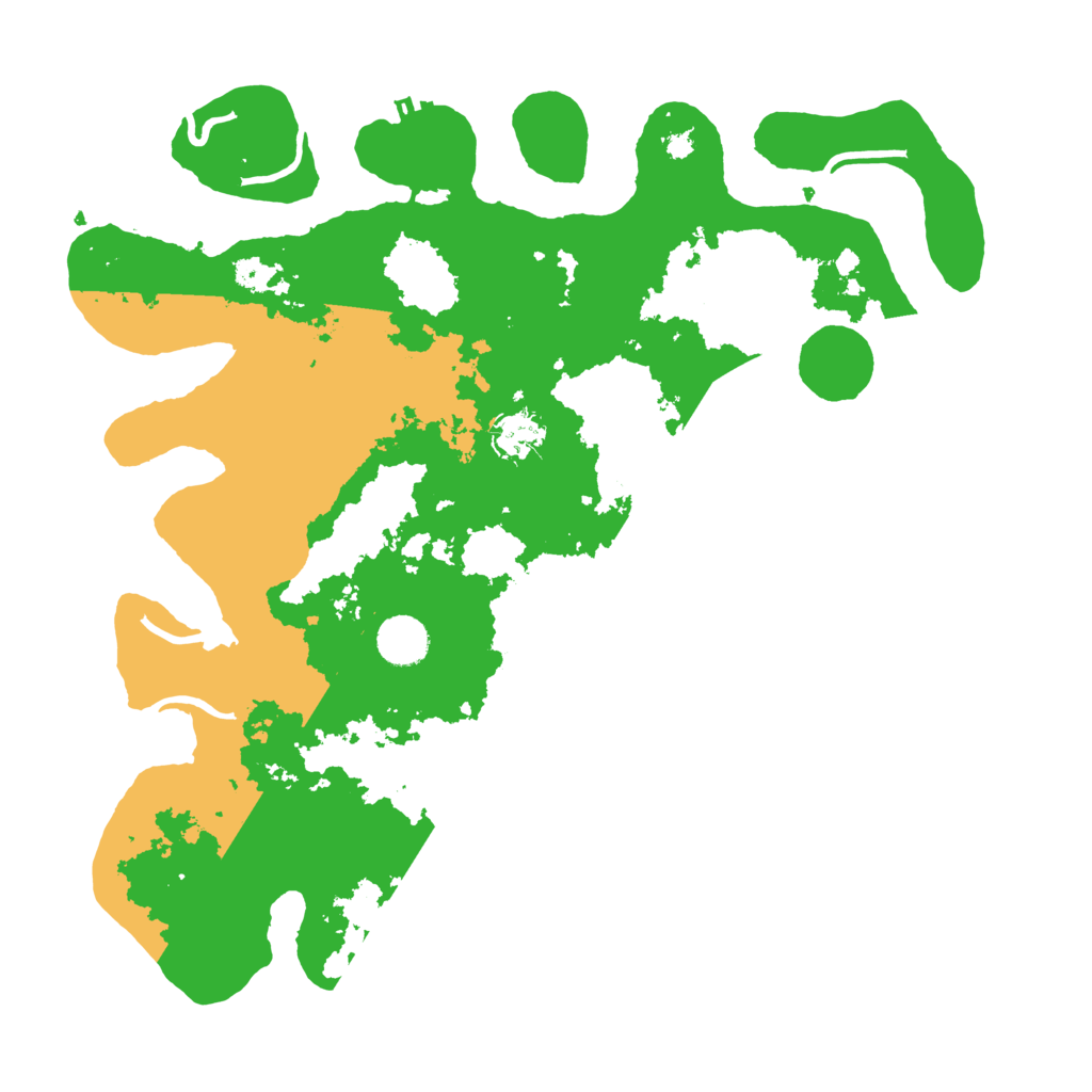 Biome Rust Map: Procedural Map, Size: 3900, Seed: 880814