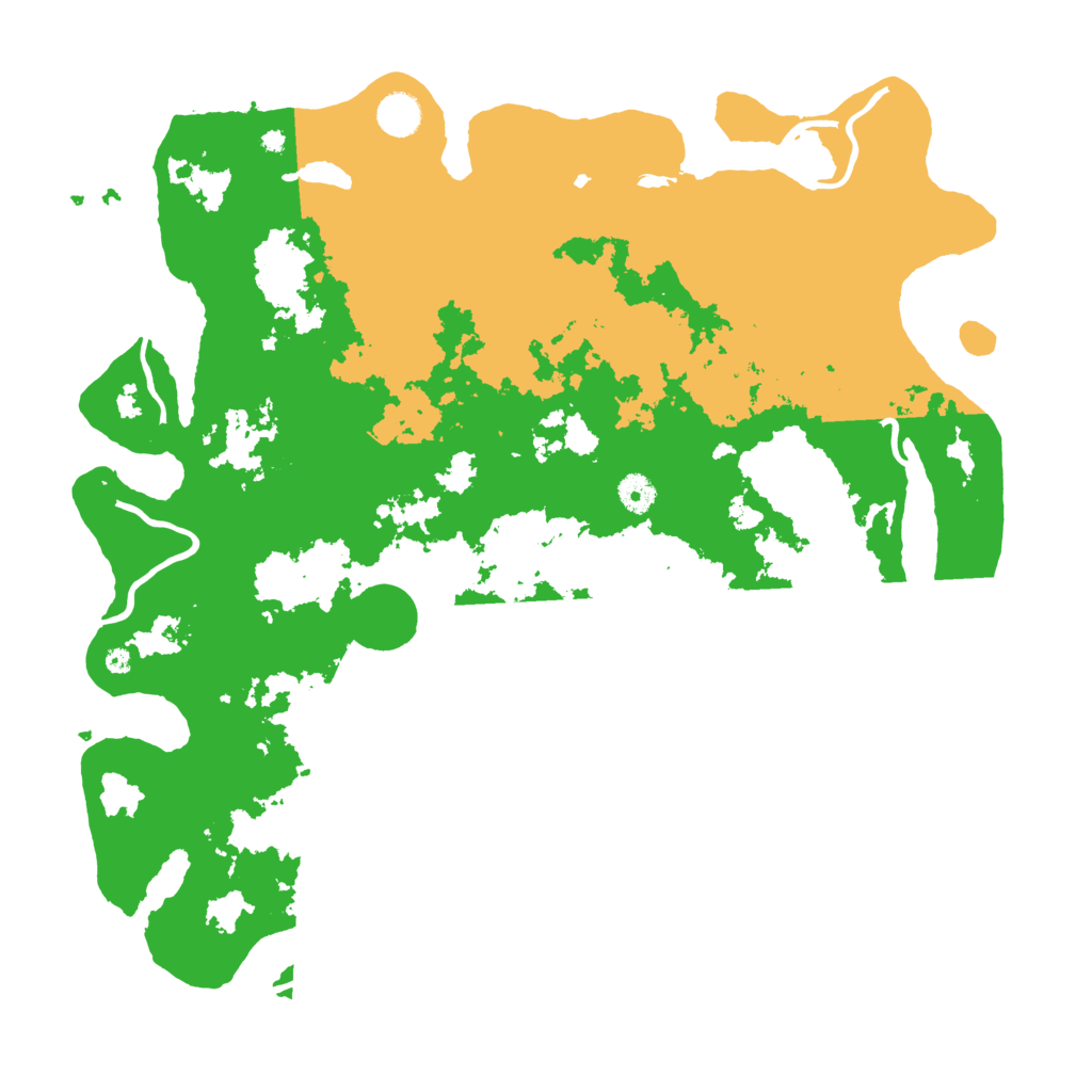 Biome Rust Map: Procedural Map, Size: 4350, Seed: 229688528