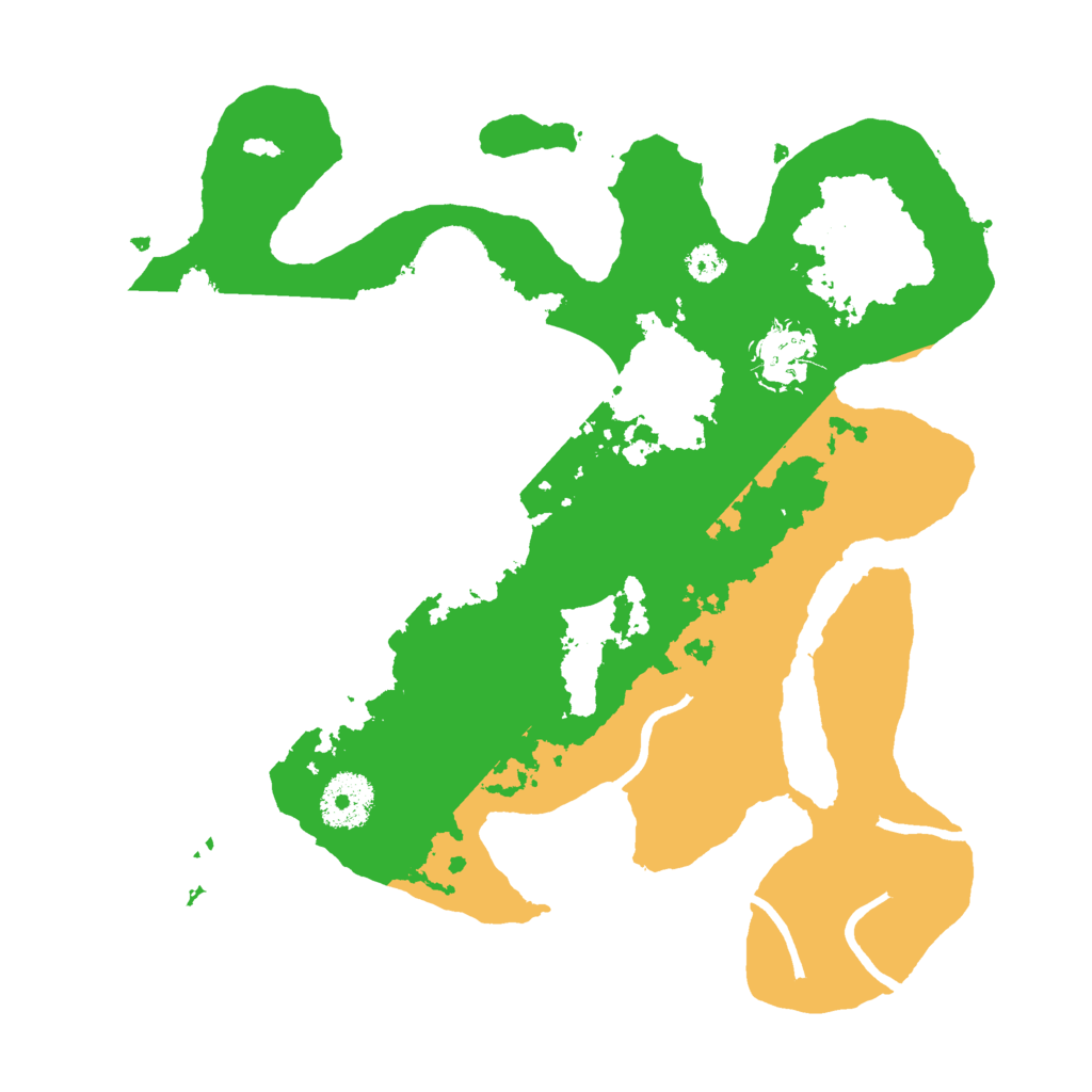 Biome Rust Map: Procedural Map, Size: 3000, Seed: 119863581