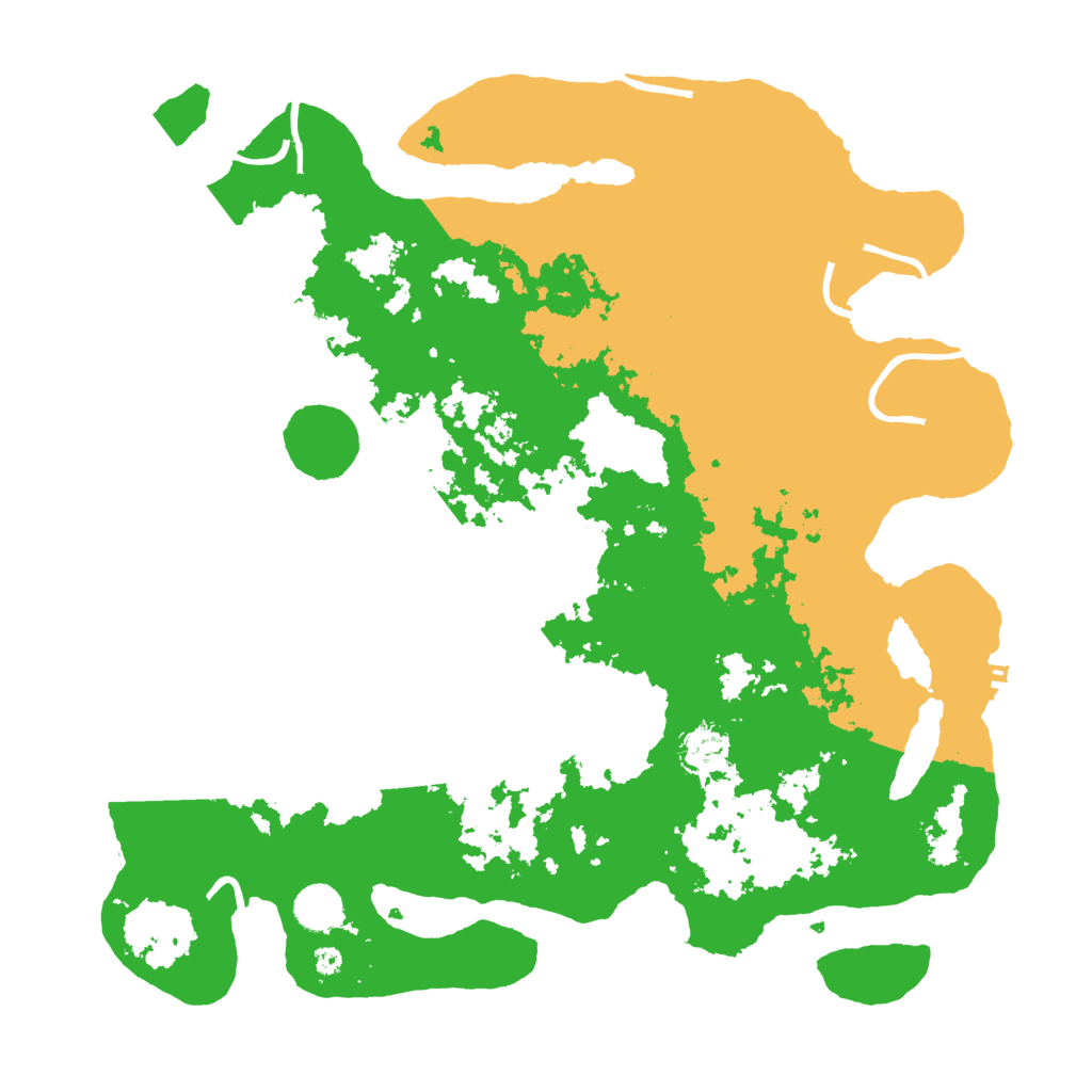 Biome Rust Map: Procedural Map, Size: 4000, Seed: 11789754