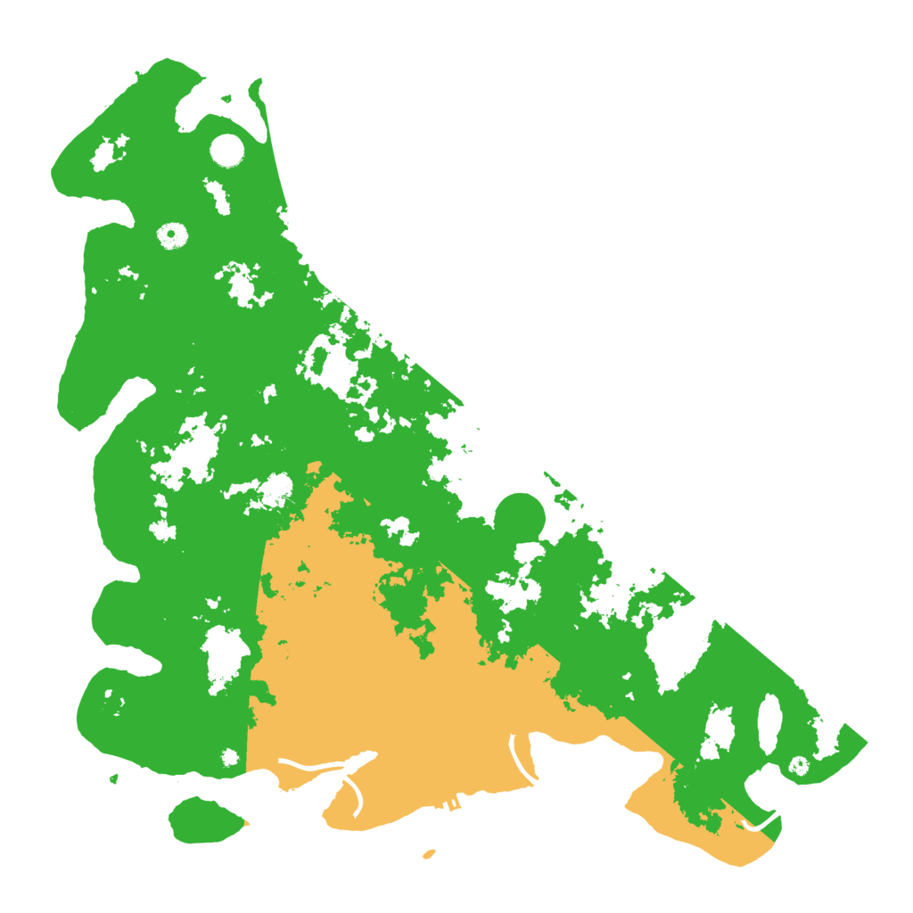 Biome Rust Map: Procedural Map, Size: 4800, Seed: 951508849