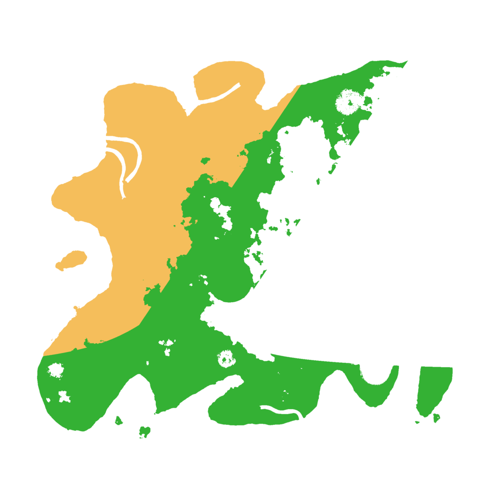 Biome Rust Map: Procedural Map, Size: 3000, Seed: 292533232