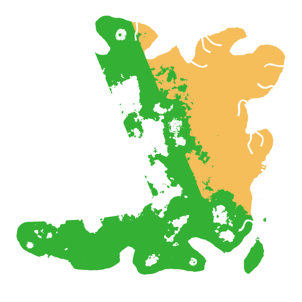 Biome Rust Map: Procedural Map, Size: 4000, Seed: 1265505923