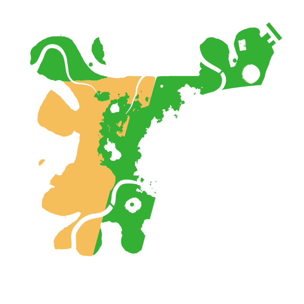 Biome Rust Map: Procedural Map, Size: 3000, Seed: 1706653813