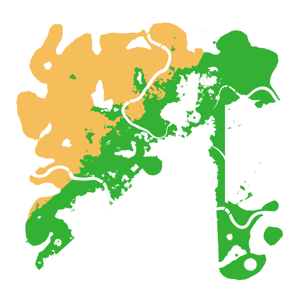 Biome Rust Map: Procedural Map, Size: 4250, Seed: 16094853