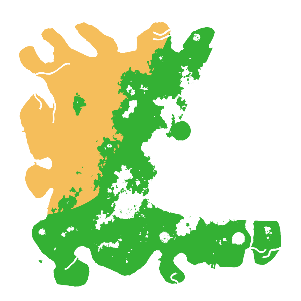 Biome Rust Map: Procedural Map, Size: 4250, Seed: 1024