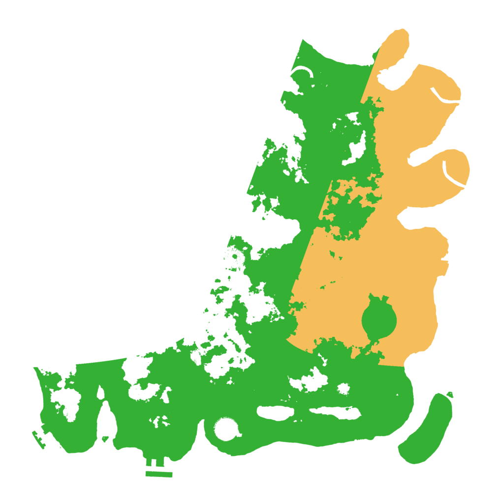 Biome Rust Map: Procedural Map, Size: 3800, Seed: 700643