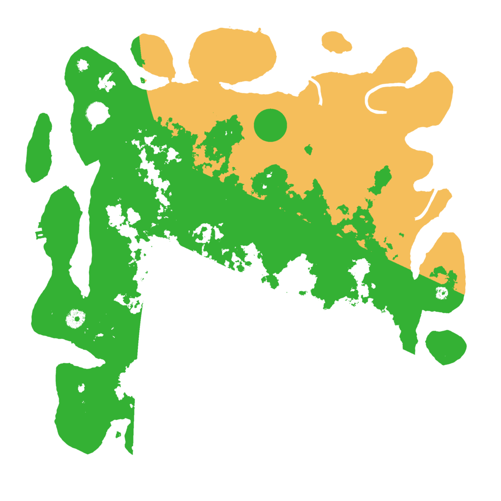 Biome Rust Map: Procedural Map, Size: 4000, Seed: 10181299