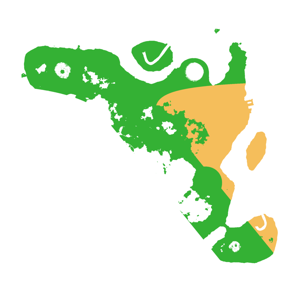 Biome Rust Map: Procedural Map, Size: 3000, Seed: 77181