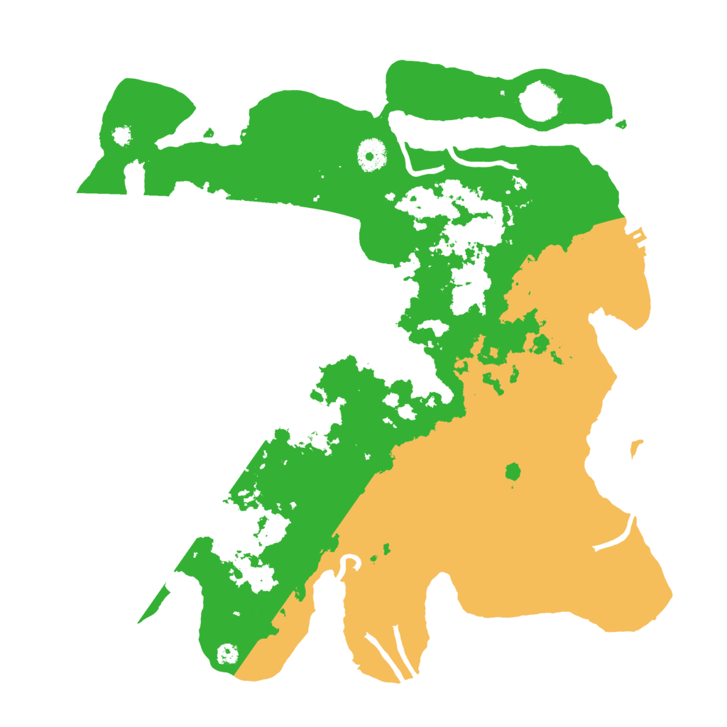 Biome Rust Map: Procedural Map, Size: 3500, Seed: 1461090490
