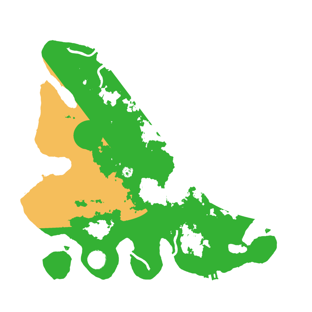 Biome Rust Map: Procedural Map, Size: 3000, Seed: 82662