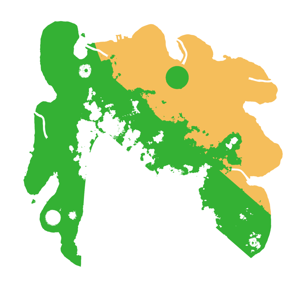 Biome Rust Map: Procedural Map, Size: 3500, Seed: 1172482367