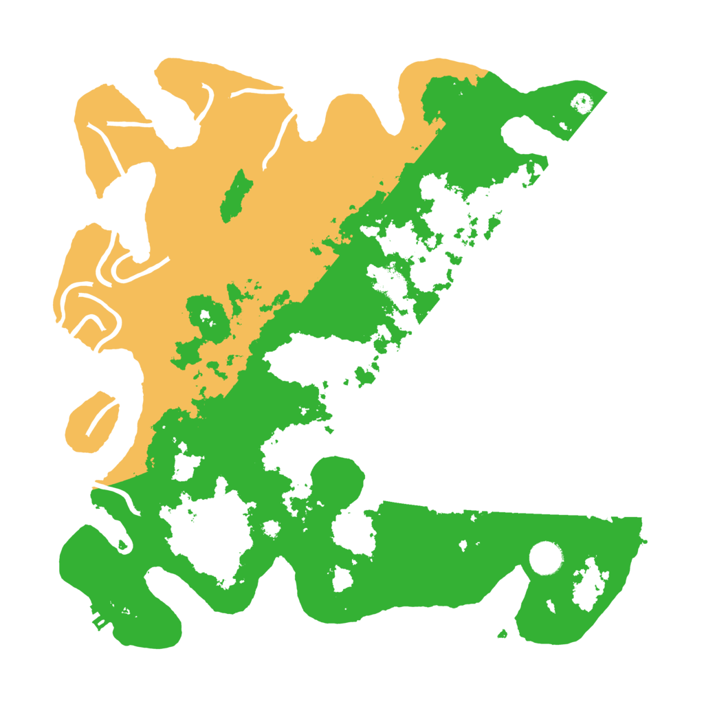 Biome Rust Map: Procedural Map, Size: 3700, Seed: 917324320