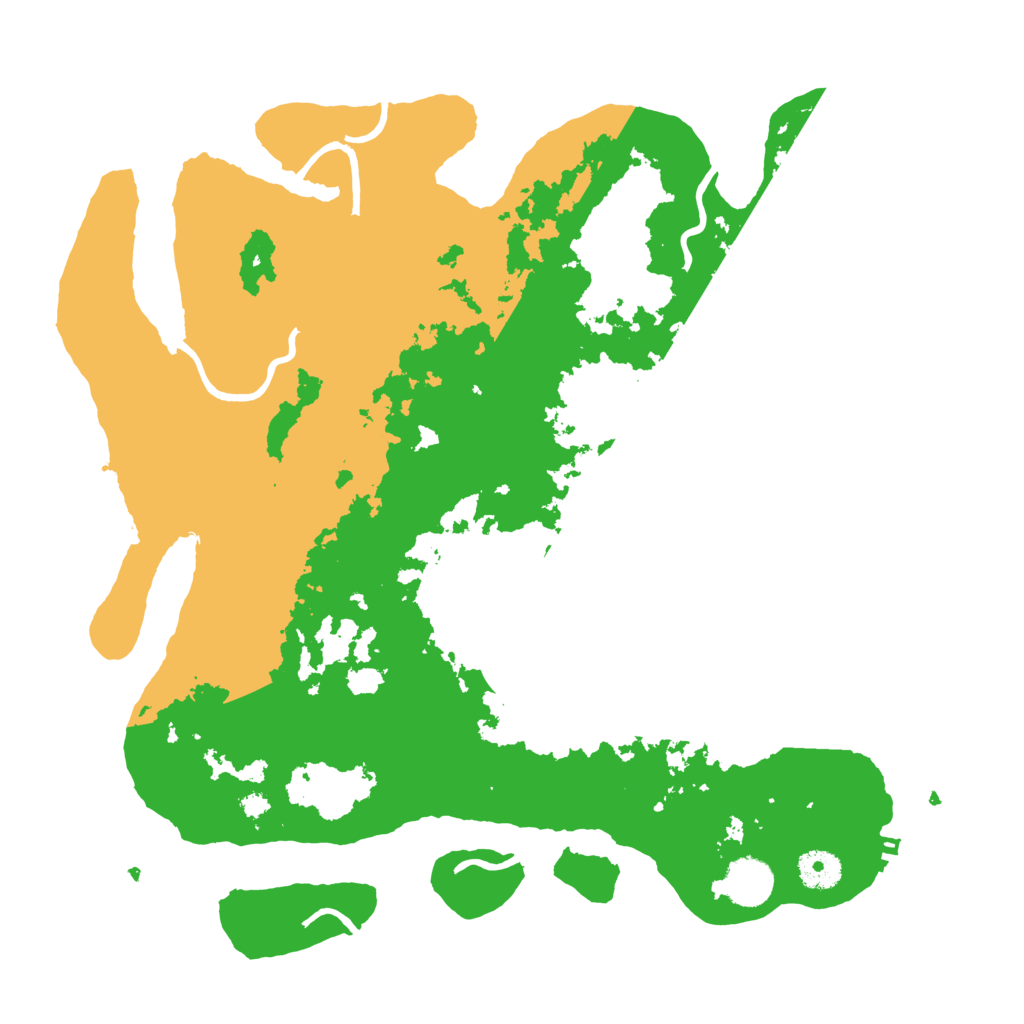 Biome Rust Map: Procedural Map, Size: 3750, Seed: 1804443278