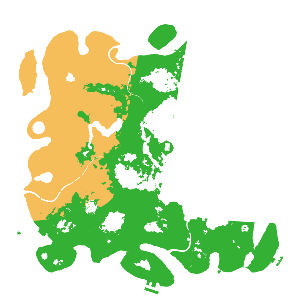 Biome Rust Map: Procedural Map, Size: 4250, Seed: 1871136131