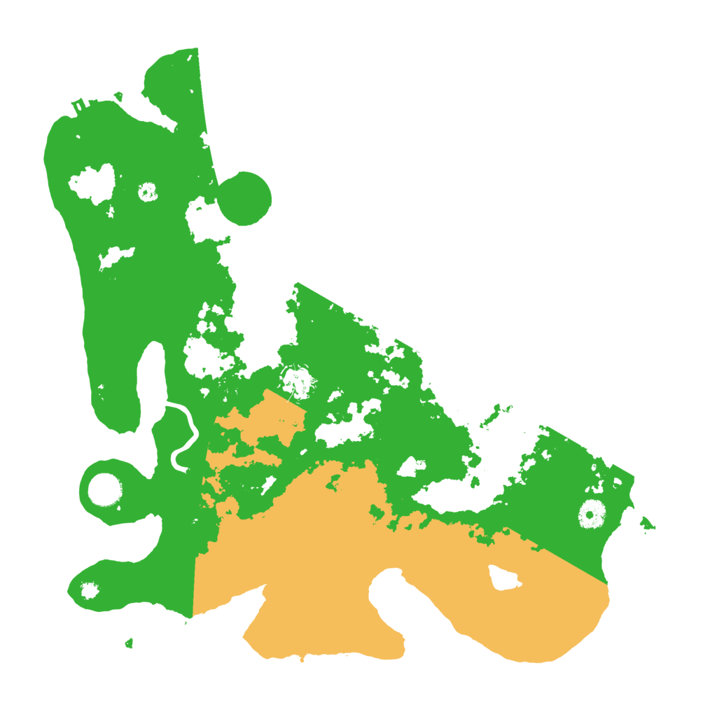 Biome Rust Map: Procedural Map, Size: 3800, Seed: 1824196151