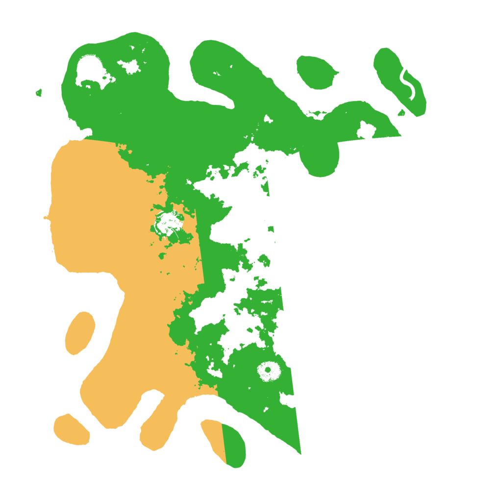 Biome Rust Map: Procedural Map, Size: 3500, Seed: 85676581