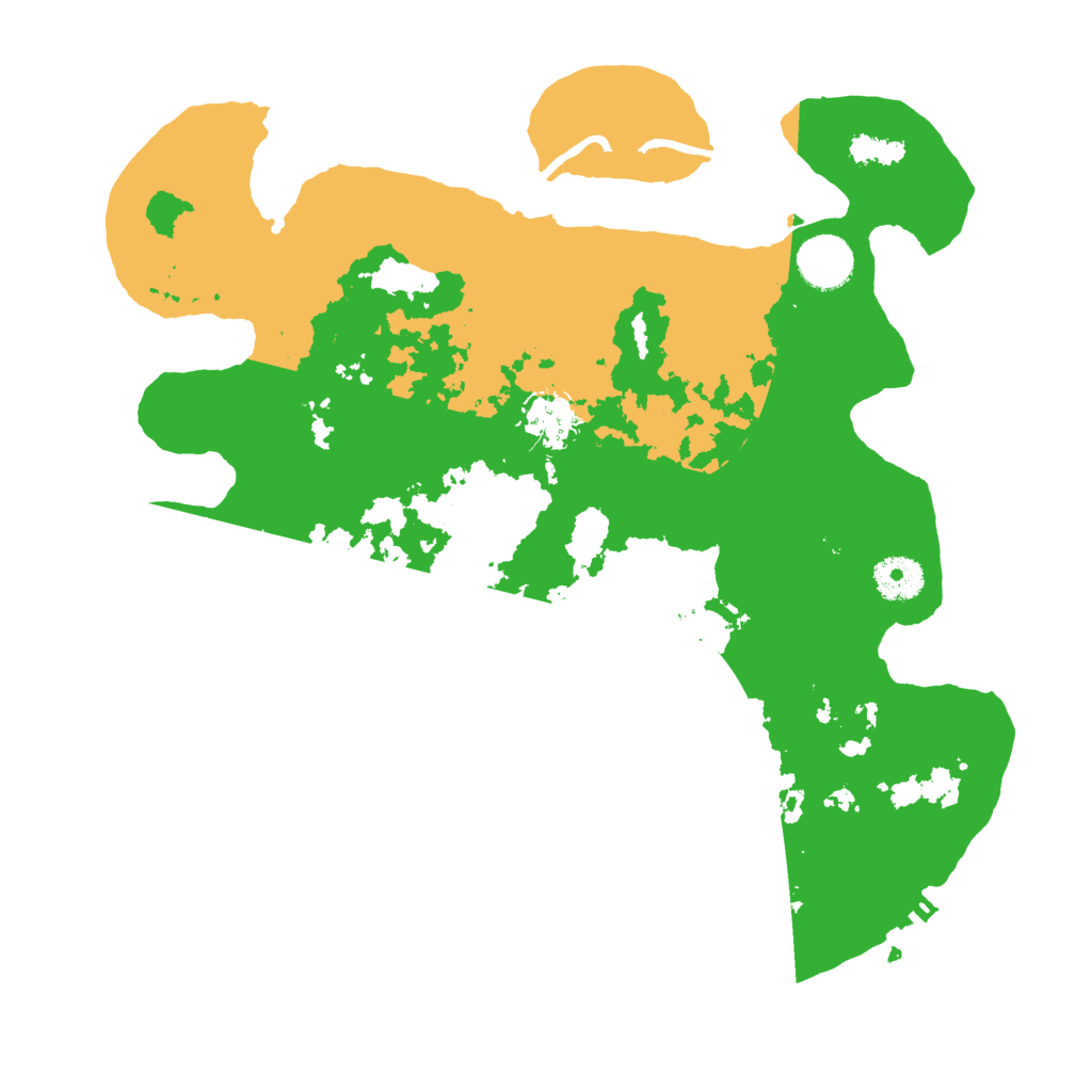 Biome Rust Map: Procedural Map, Size: 3500, Seed: 29280767