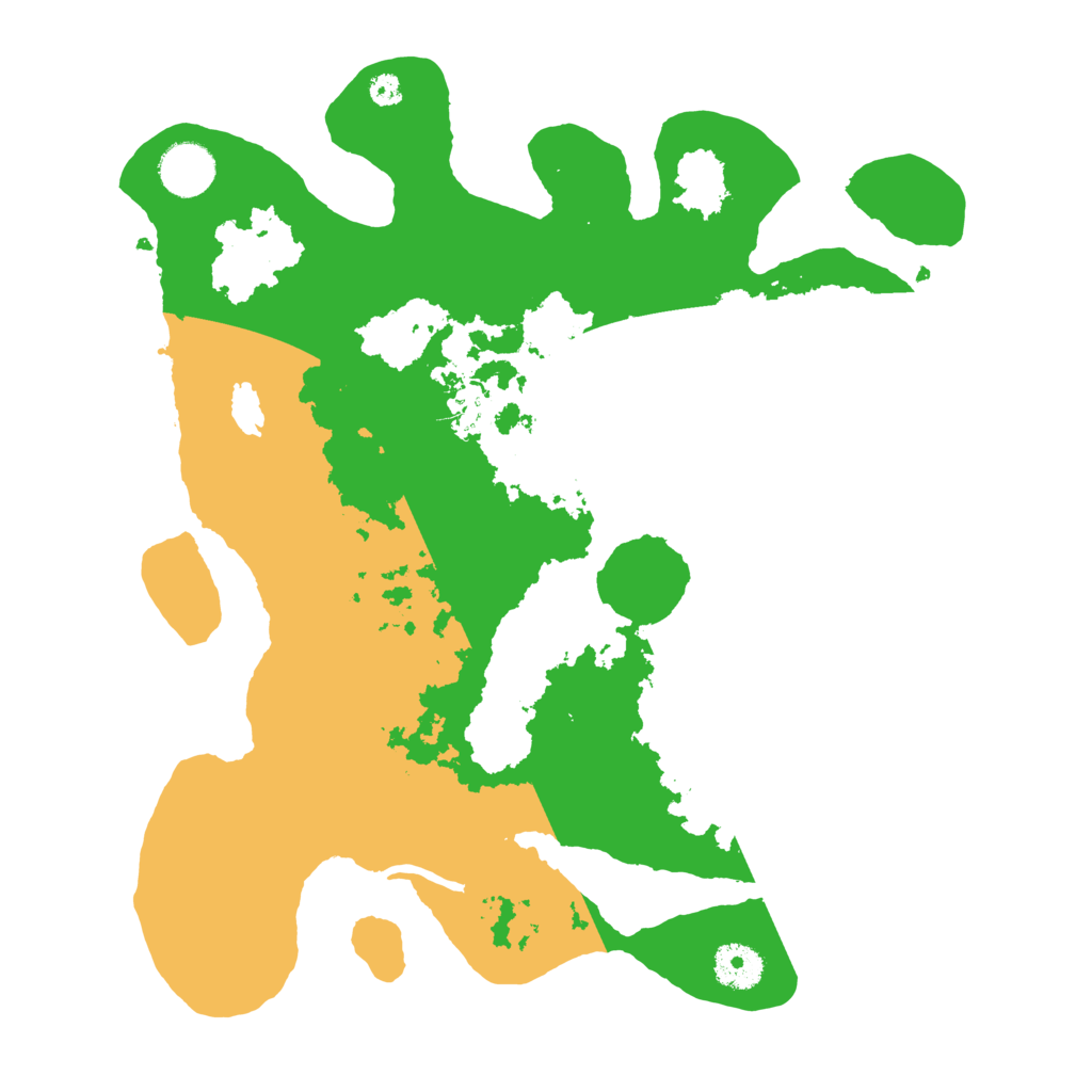 Biome Rust Map: Procedural Map, Size: 3500, Seed: 82241549