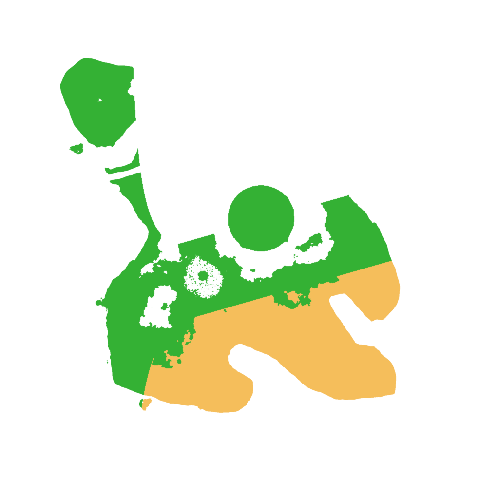 Biome Rust Map: Procedural Map, Size: 2000, Seed: 412200604