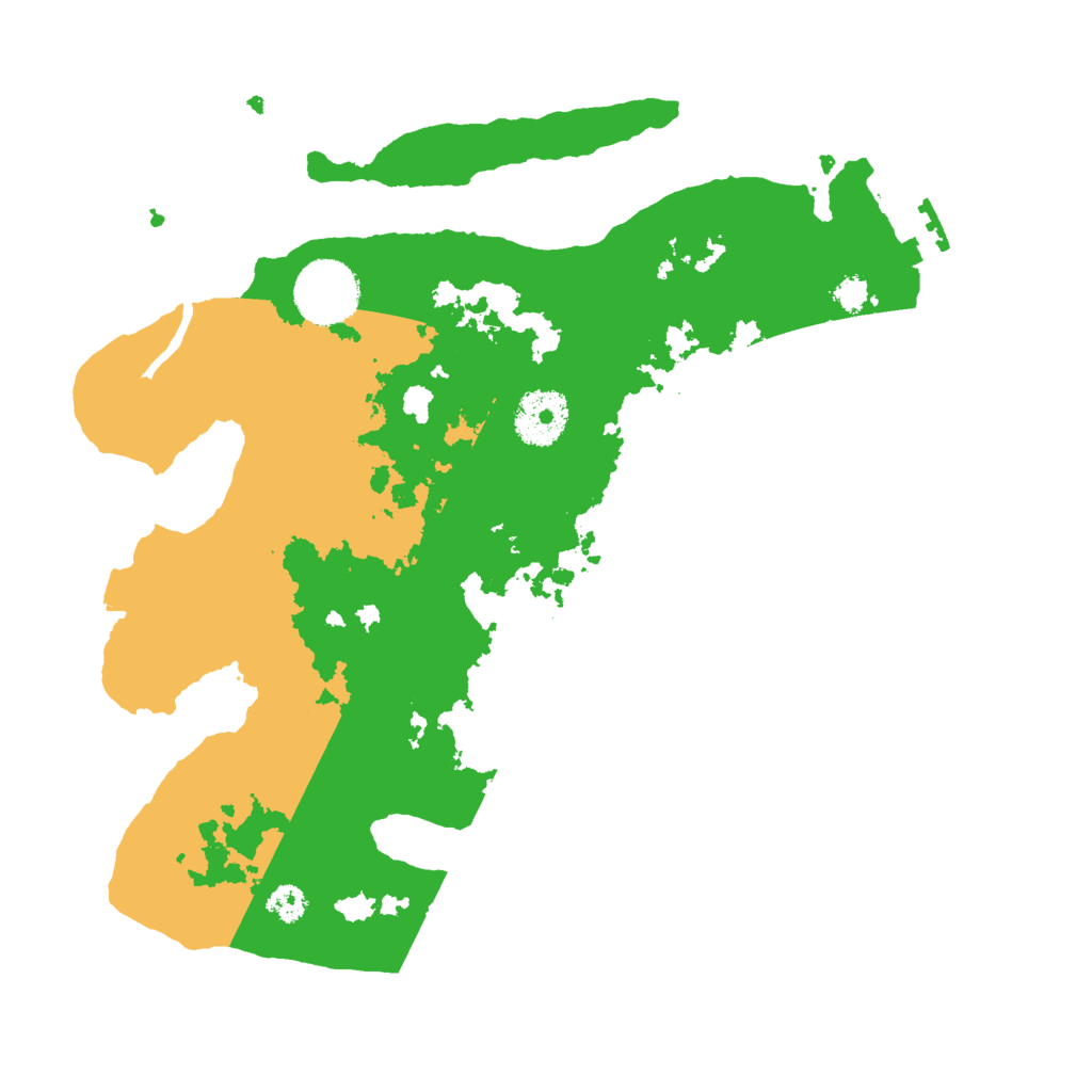 Biome Rust Map: Procedural Map, Size: 3000, Seed: 1771469840