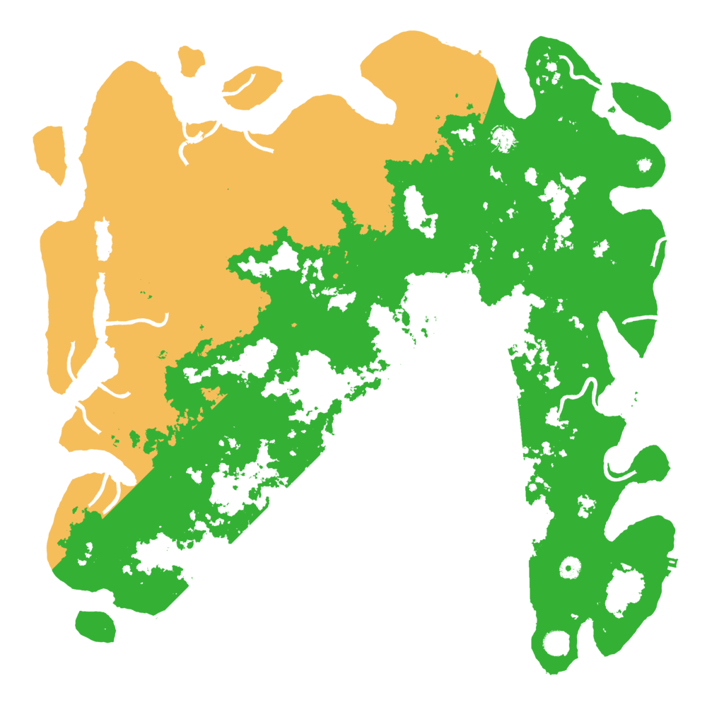 Biome Rust Map: Procedural Map, Size: 5000, Seed: 4318