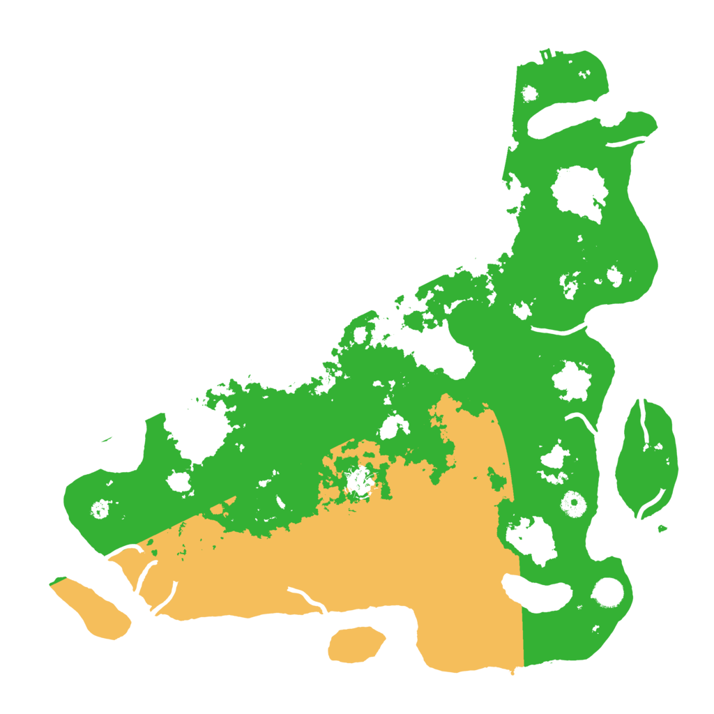 Biome Rust Map: Procedural Map, Size: 4250, Seed: 303293727