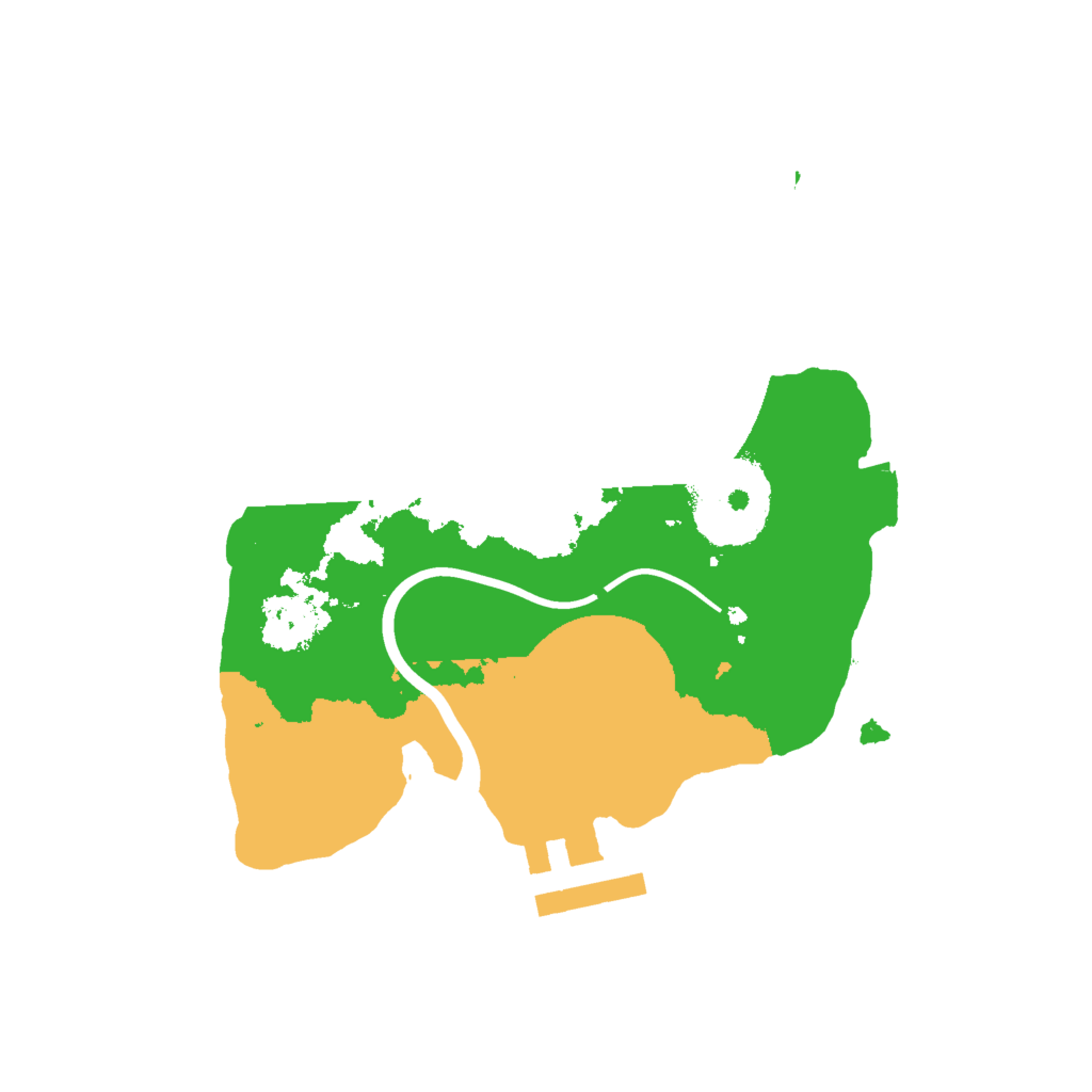 Biome Rust Map: Procedural Map, Size: 2000, Seed: 1631216078
