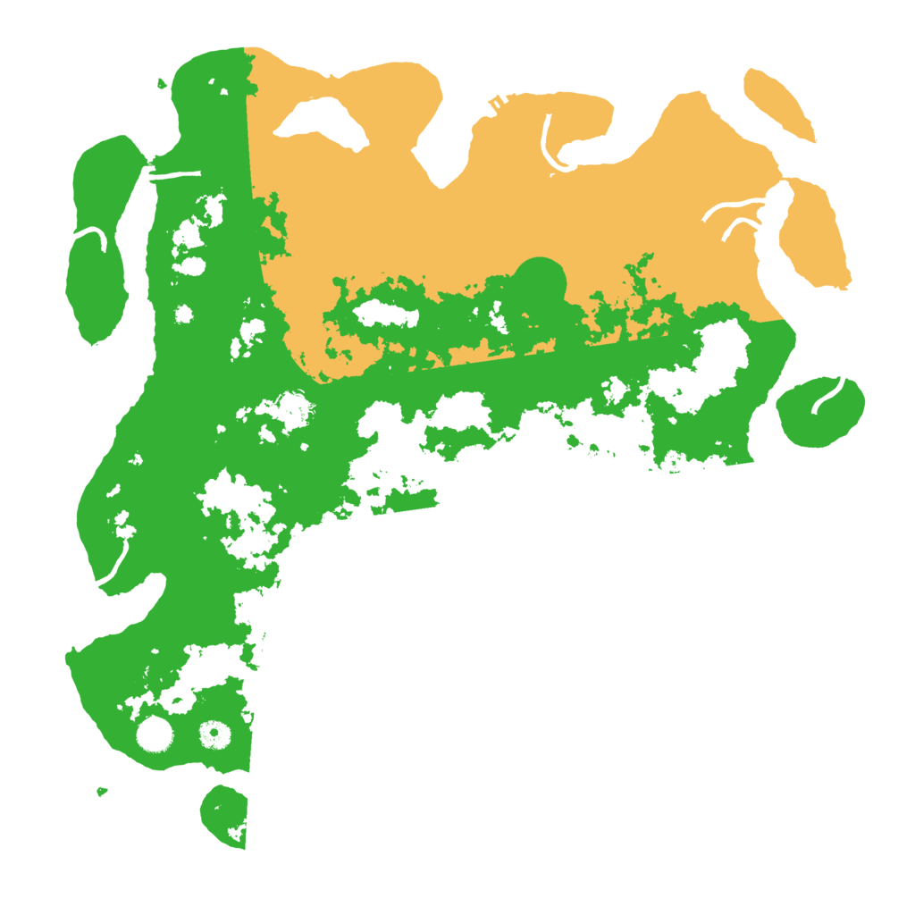 Biome Rust Map: Procedural Map, Size: 4500, Seed: 1968933585