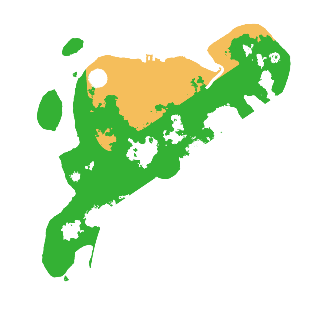 Biome Rust Map: Procedural Map, Size: 3000, Seed: 19589