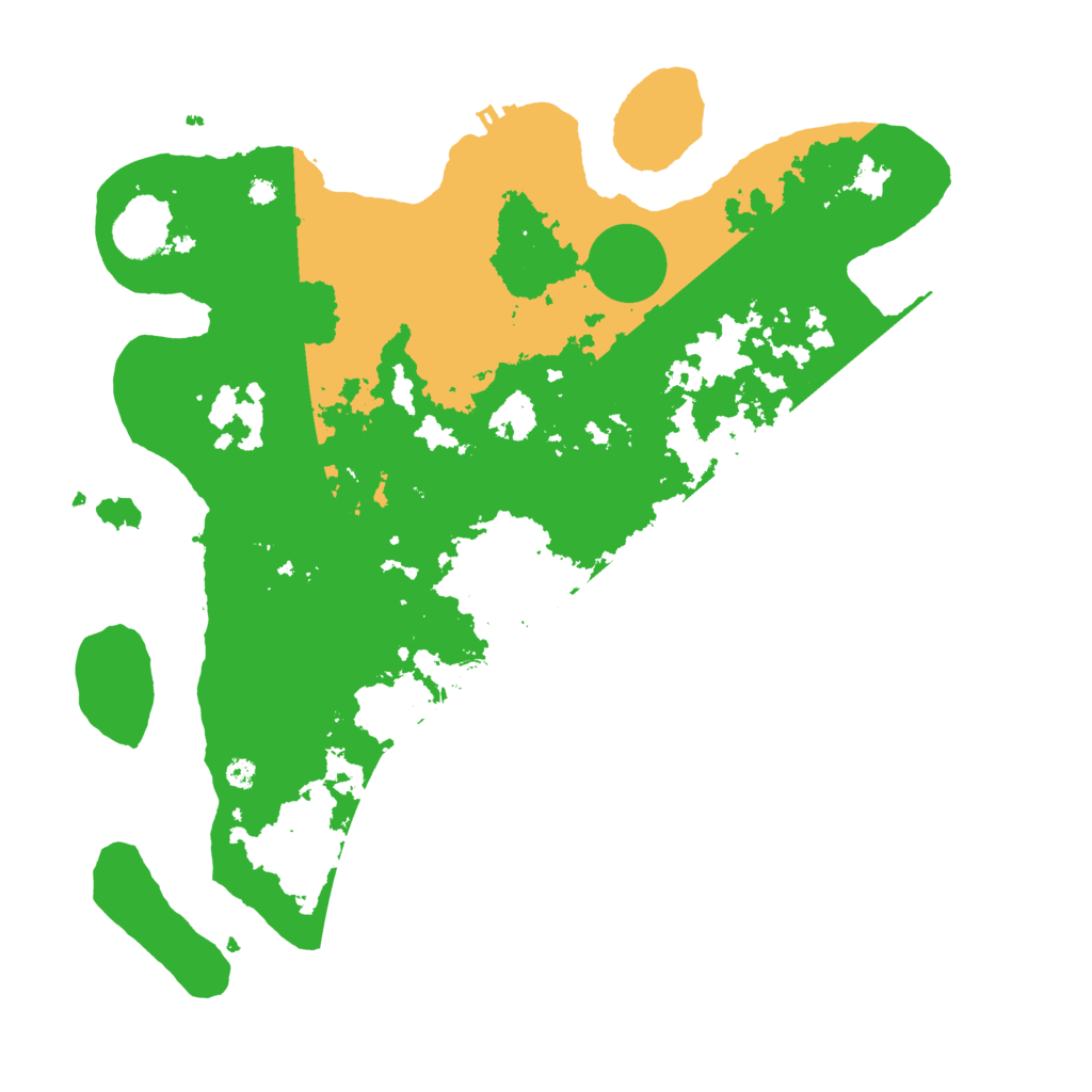 Biome Rust Map: Procedural Map, Size: 3750, Seed: 57775749