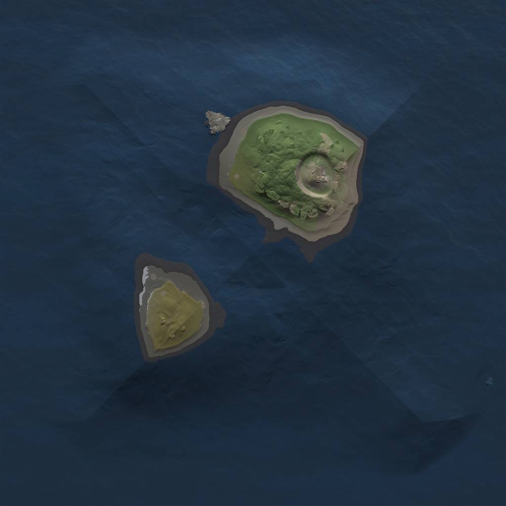 Rust Map: Procedural Map, Size: 1111, Seed: 871872, 3 Monuments