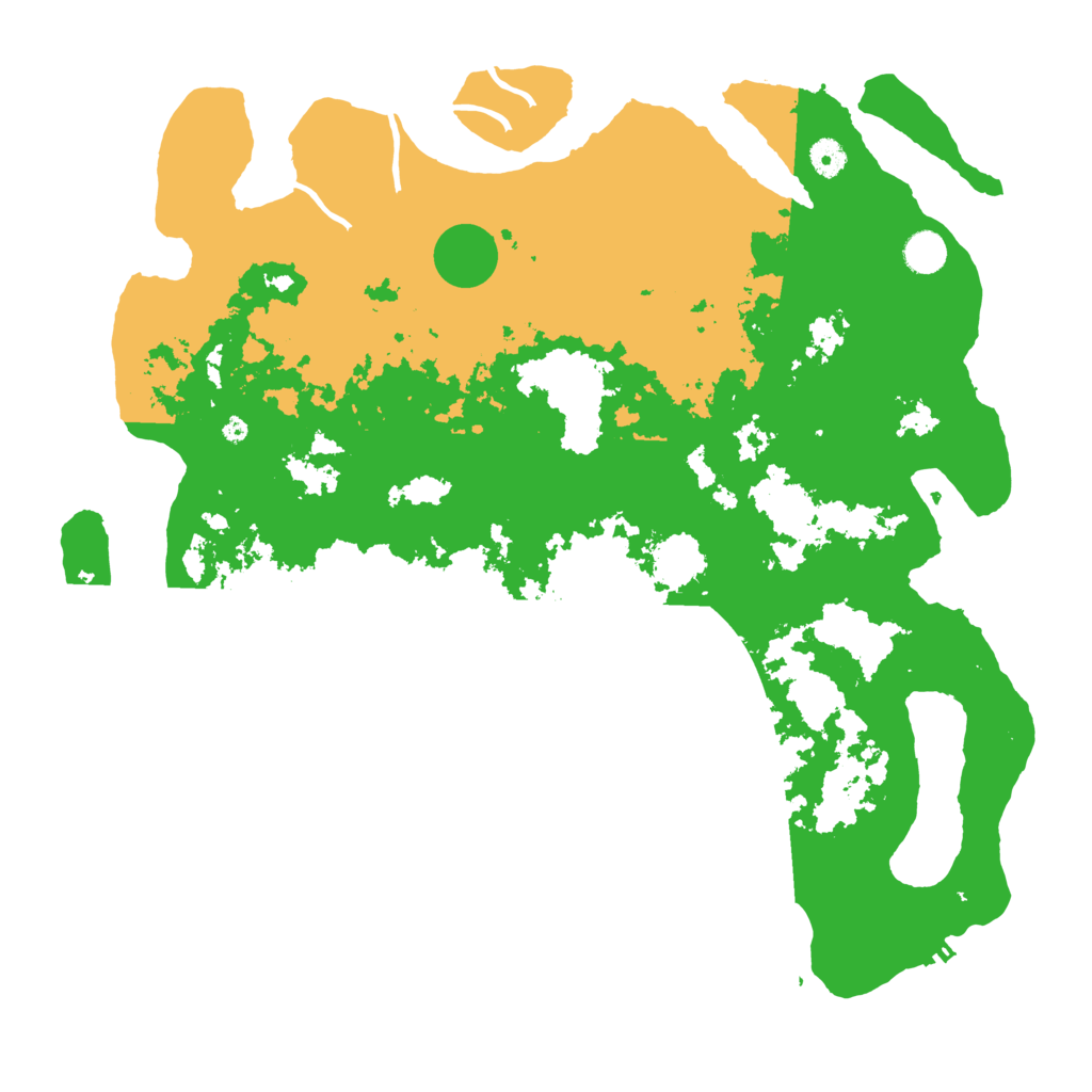 Biome Rust Map: Procedural Map, Size: 4500, Seed: 1645280052