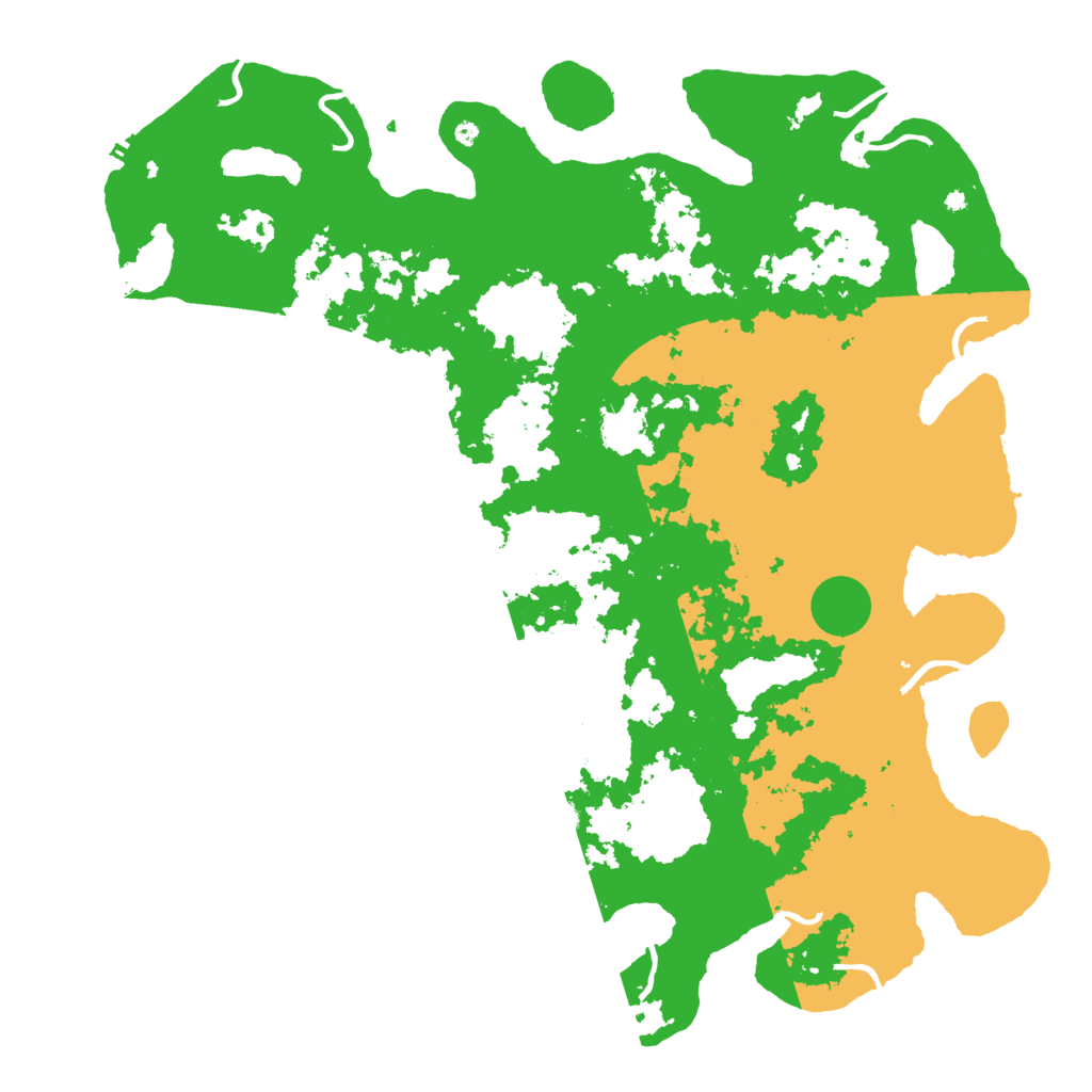 Biome Rust Map: Procedural Map, Size: 4800, Seed: 1226859436