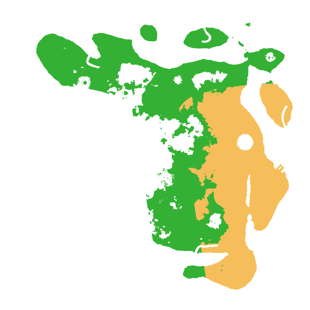 Biome Rust Map: Procedural Map, Size: 3400, Seed: 1176847197