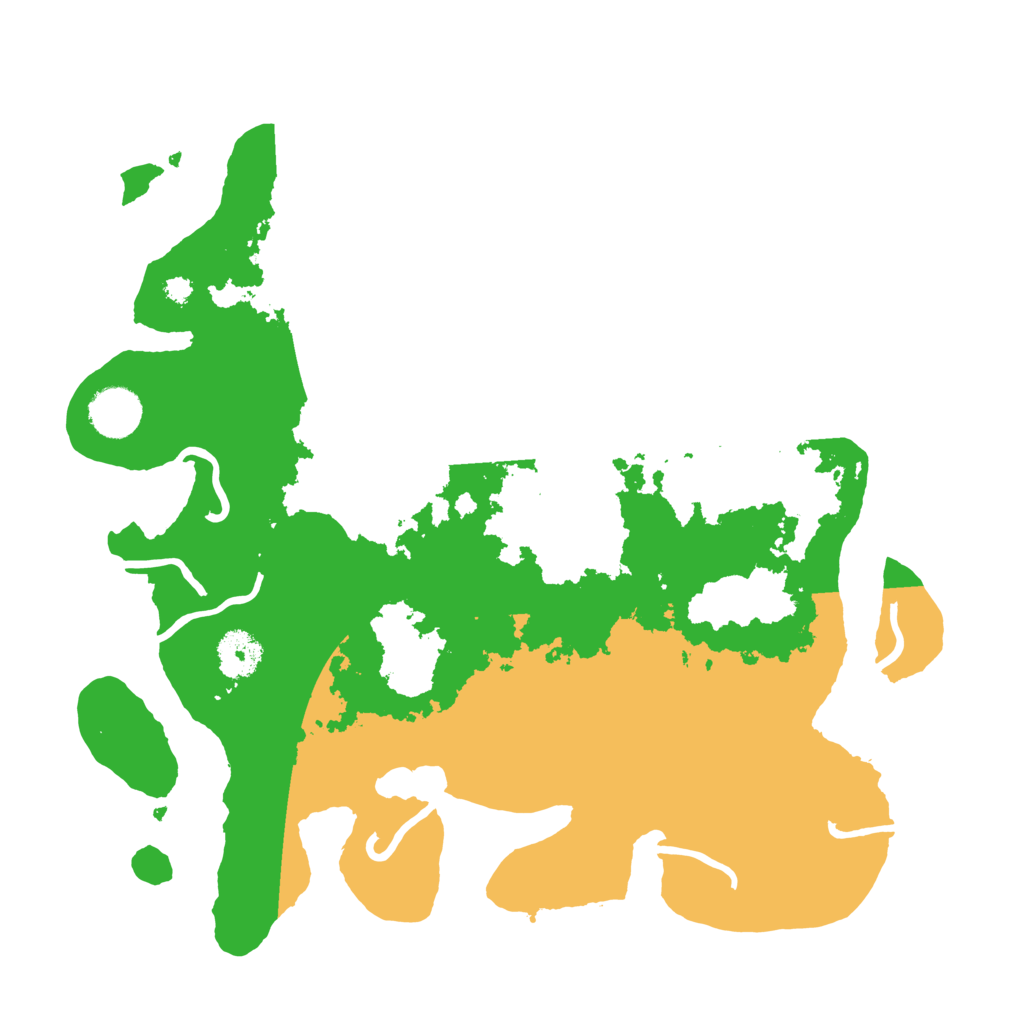 Biome Rust Map: Procedural Map, Size: 3500, Seed: 1662367834